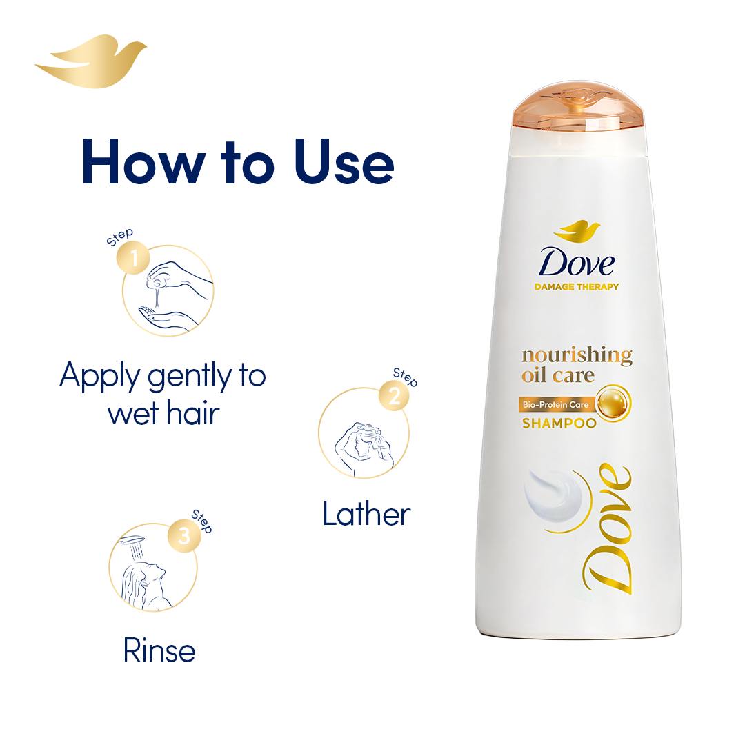 Dove - Nourishing Oil Care Shampoo - 360ml