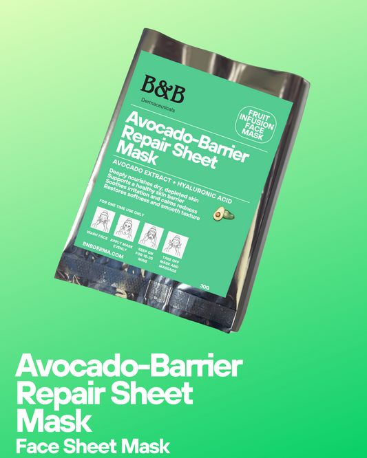 BNB Derma - Avocado-Barrier Repair Sheet Mask