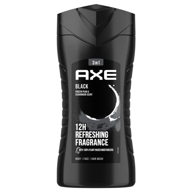 Axe - Body Wash 3 in 1 Black 250Ml