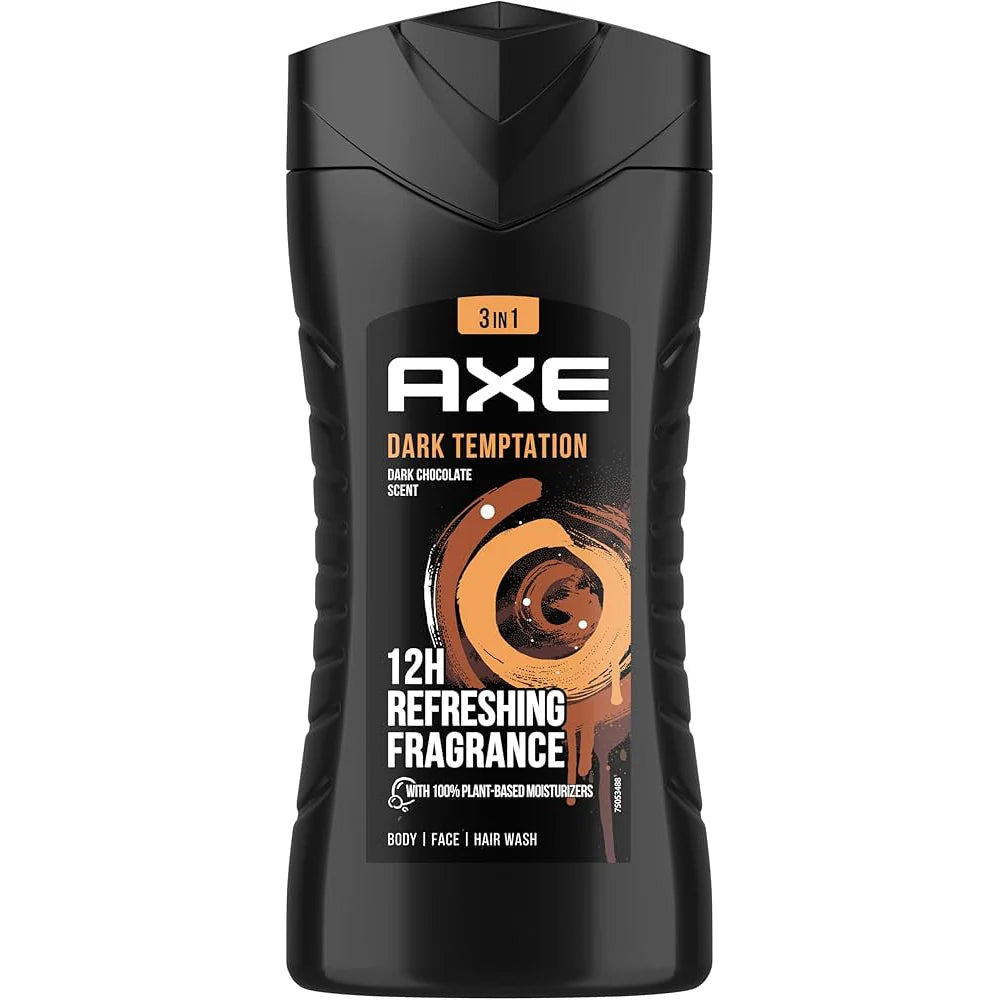 Axe - Body Wash 3 in 1 Dark Temptation 250Ml