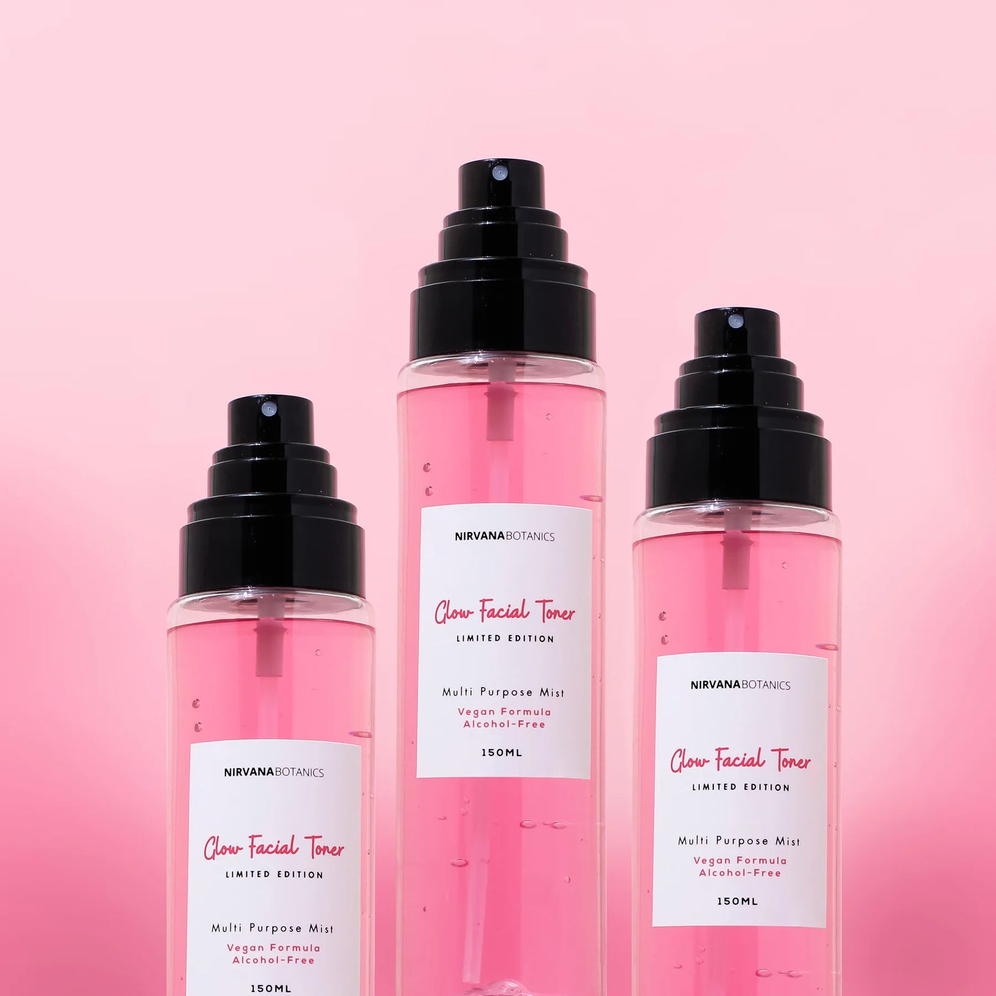 Nirvana Botanics - Pink Glow Facial Toner - Oily & Acne Prone Skin