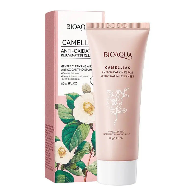 Bioaqua Camellias Anti-Oxidation Rejuvenating Cleanser 80G