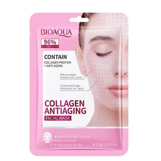 Bioaqua Collagen Protein + Anti Aging Facial Mask - 1 PC