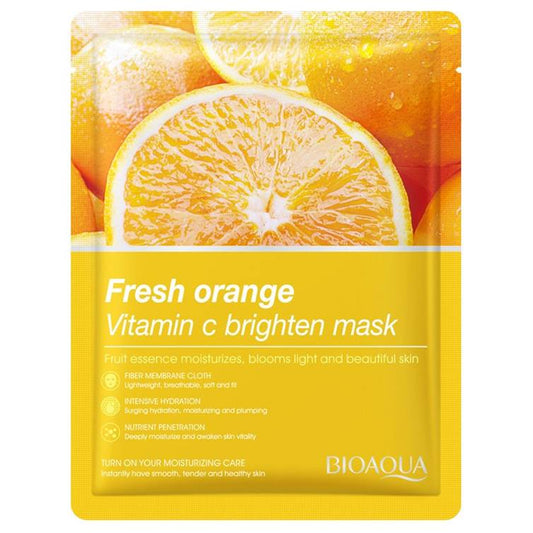 Bioaqua Fresh Orange Vitamin C Brighten Facial Mask 25G - 1 PC