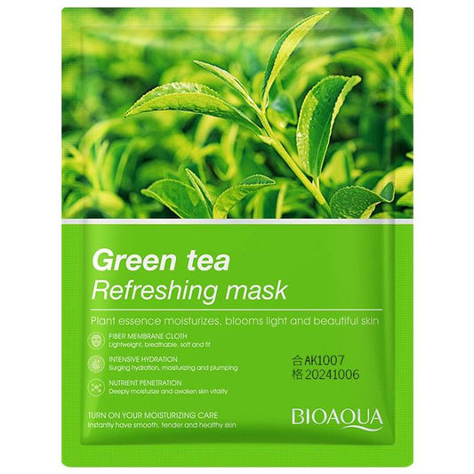 Bioaqua Green Tea Refreshing Mask 25G - 1 PC