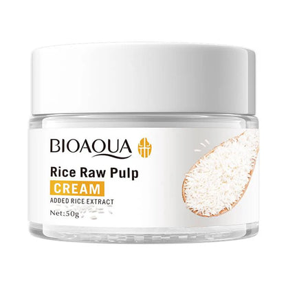 Bio Aqua - Rice Raw Pulp Facial Cream 50G