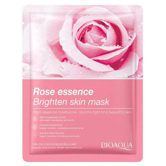 Bioaqua Rose Essence Brighten Skin Mask 25G - 1 PC