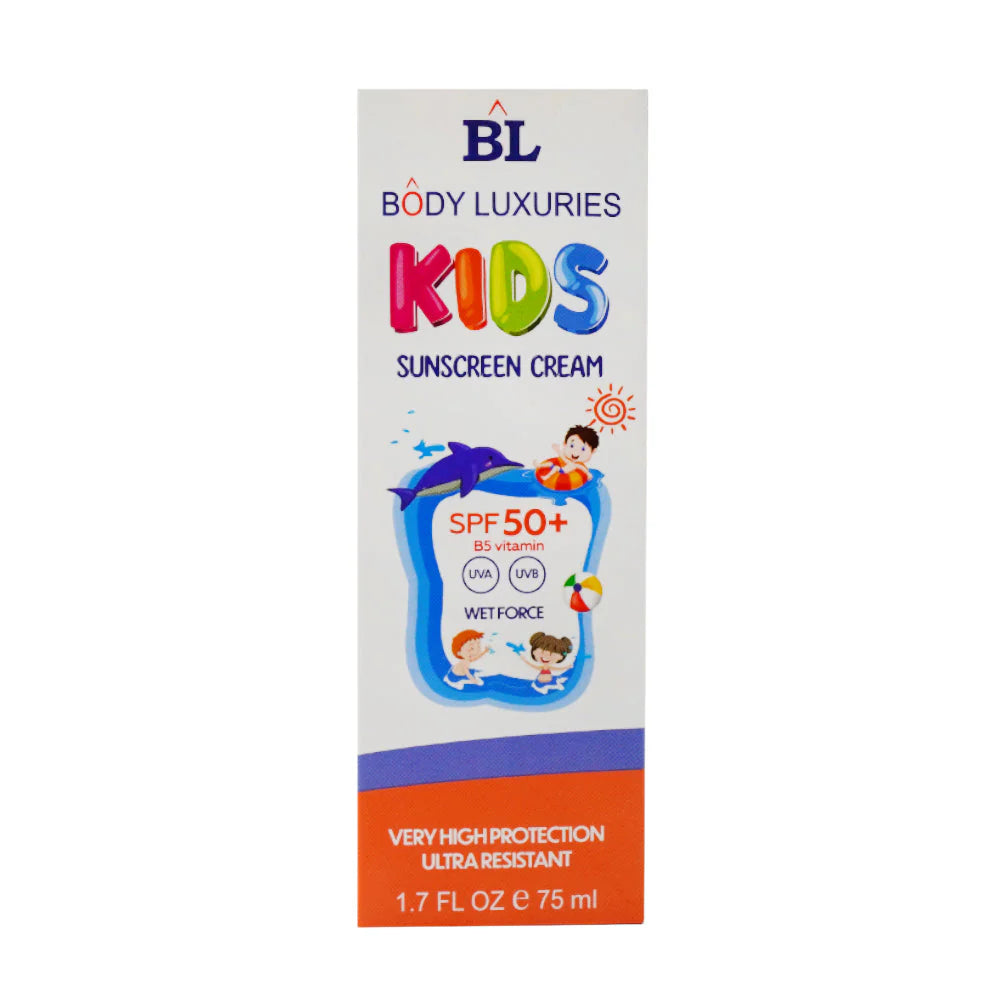 Body Luxuries - Kids sunscreen cream SPF 50+ 75ml