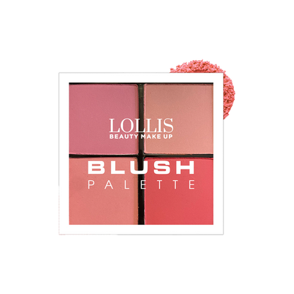Lollis - 4 Colors Blush Palette