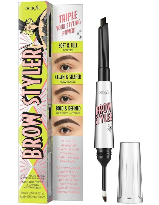 Benefit - Brow Styler Multitasking Pencil & Powder 6 Cool Soft Black