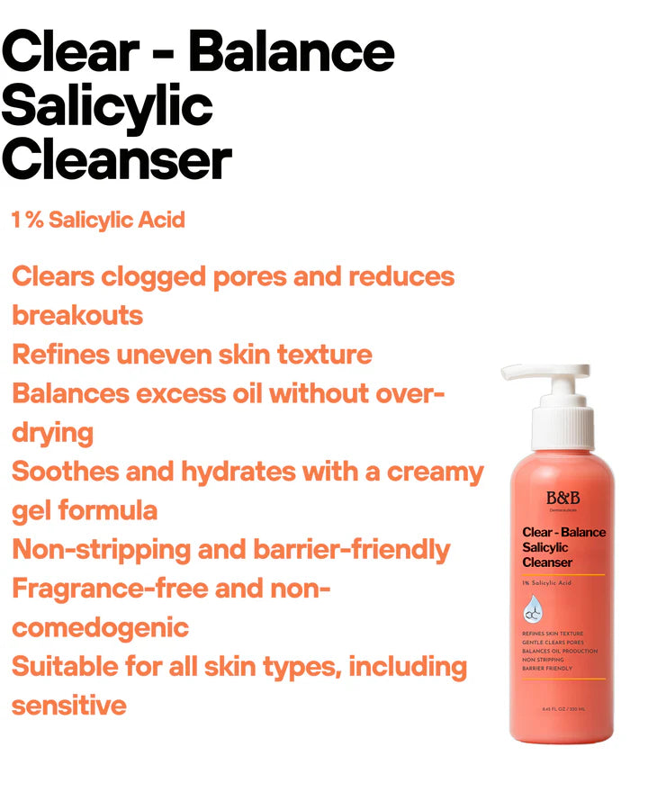 B&B Derma - Clear Balance Salicylic Cleanser