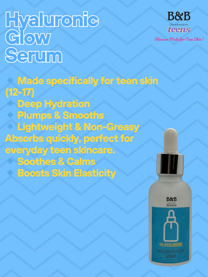B&B Derma - Hyaluronic-Glow Serum (1% Hyaluronic Acid)