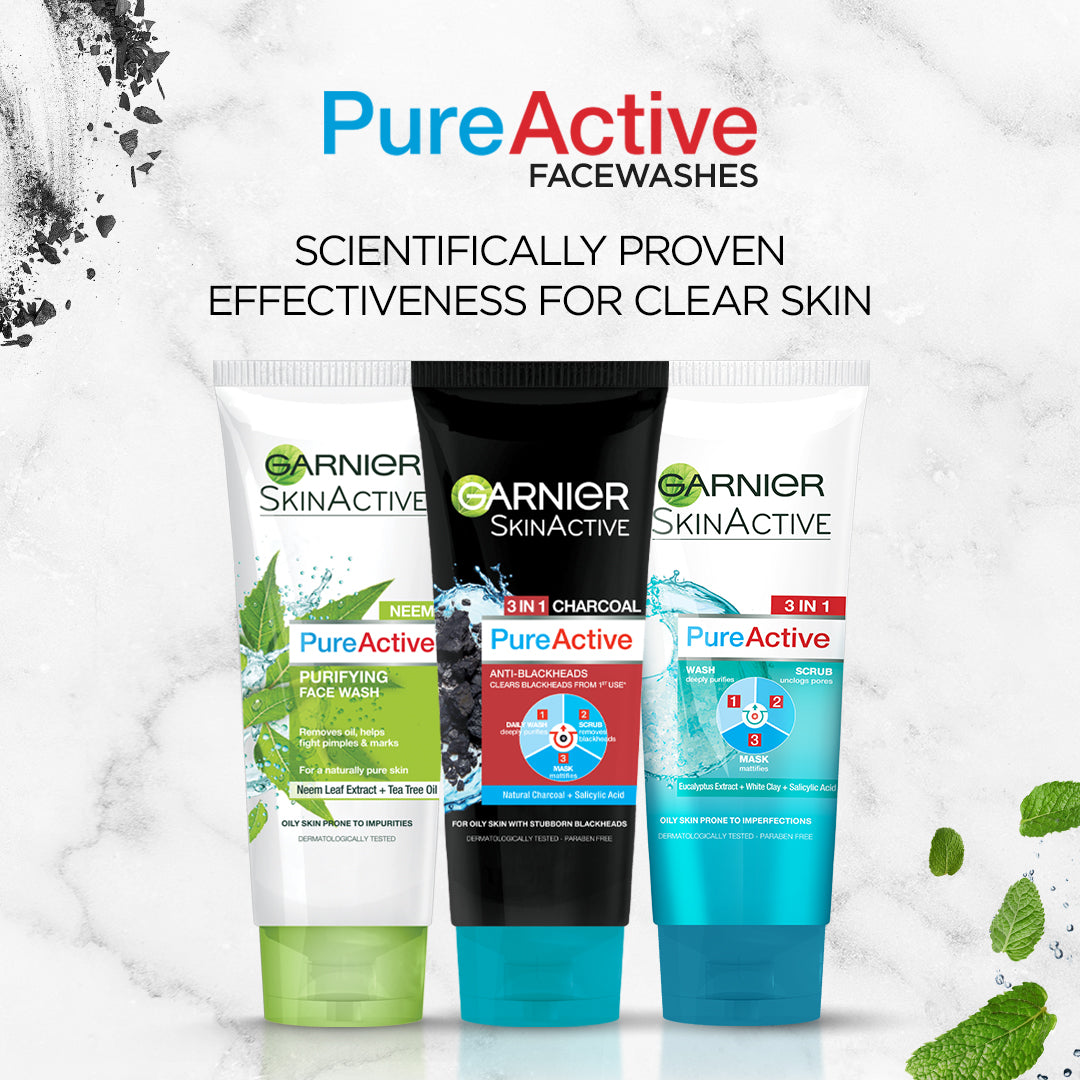 Garnier Skin Active Neem Purifying Face Wash 100Ml