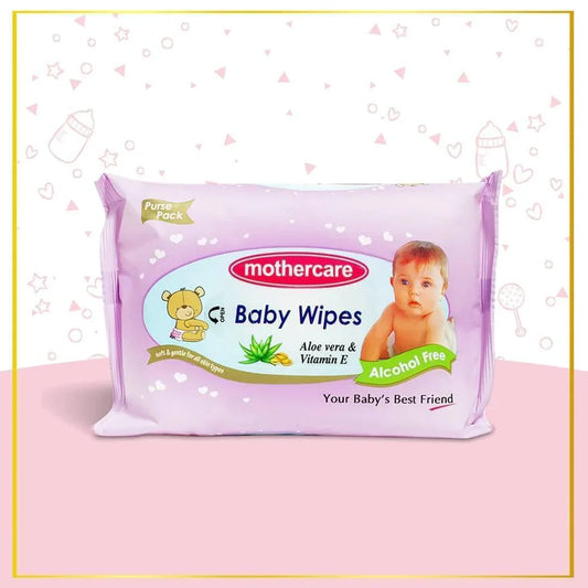Mothercare - Baby Wipes Purse Pack - Purple
