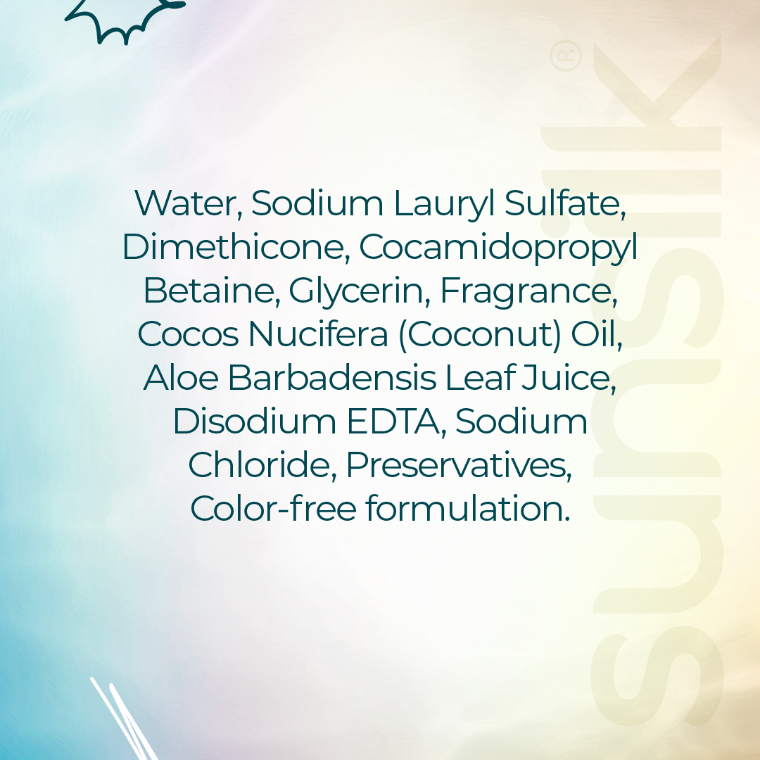 Sunsilk - Shampoo Oil Blends Coconut Oil & Aloe Vera - 205ml