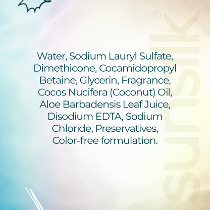 Sunsilk - Shampoo Oil Blends Coconut Oil & Aloe Vera - 205ml