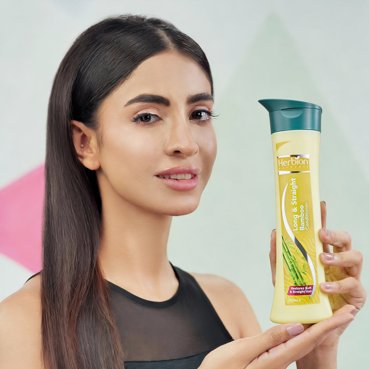 Herbion Naturals - Long & Straight Bamboo Hair Conditioner - 230ml