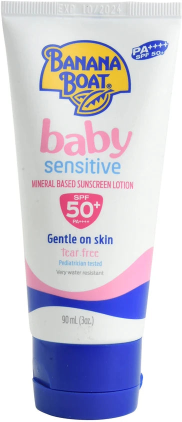 Banana Boat Baby Sensitive Sunscreen Lotion Spf 50 Pa+++ 90Ml