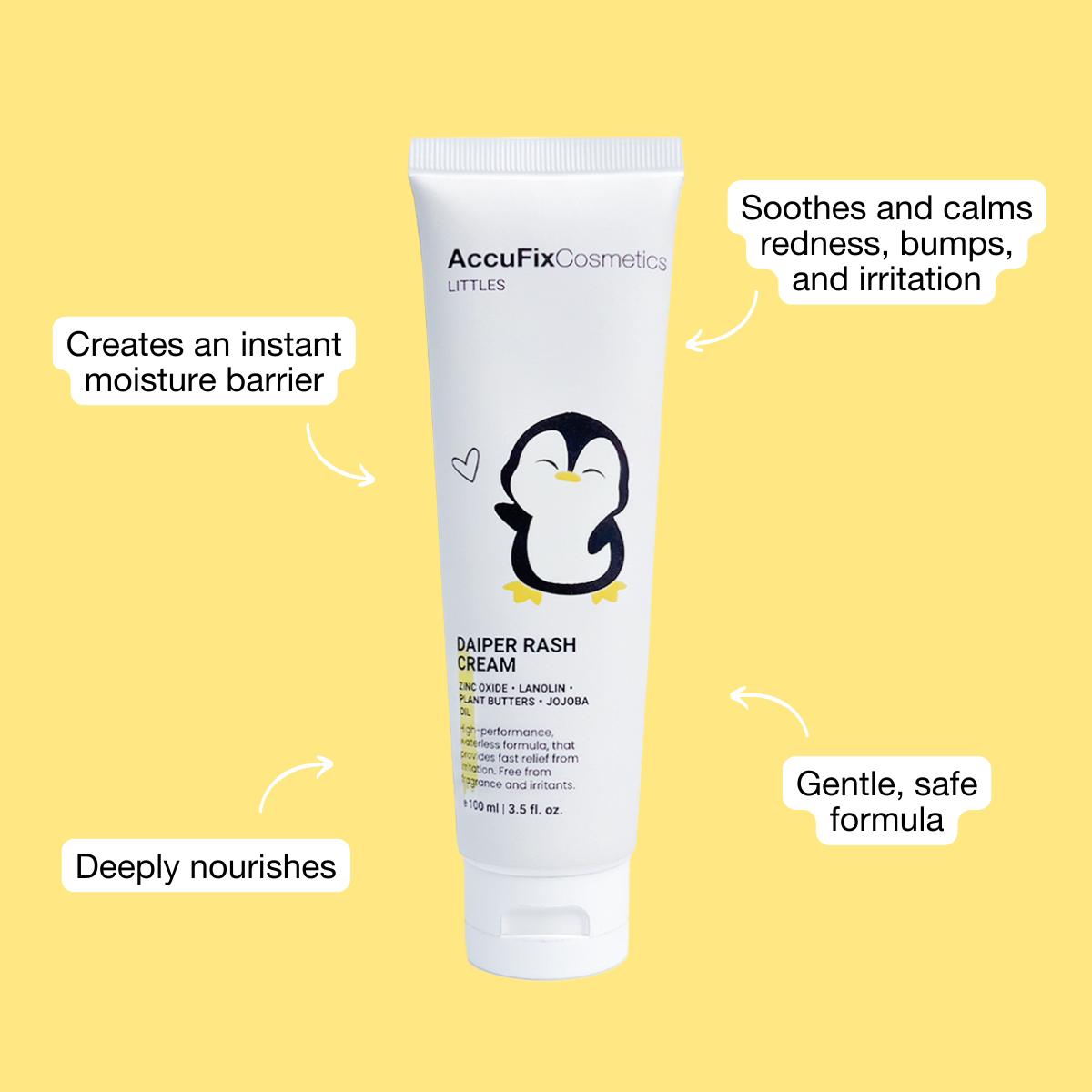 Benefits of AccuFix's Diaper rash cream