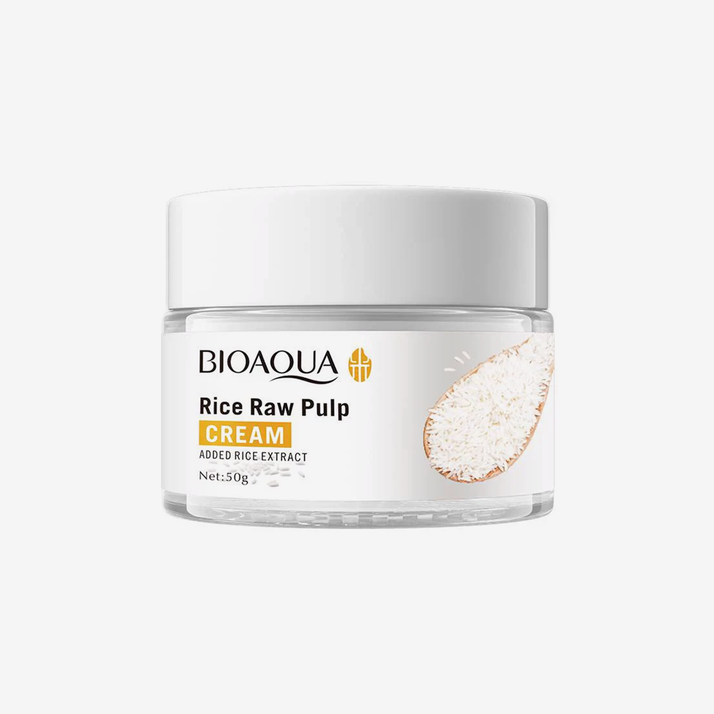 Bio Aqua - Rice Raw Pulp Facial Cream 50G