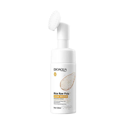 Bio Aqua Rice Raw Pulp Clean Mousse 120Ml