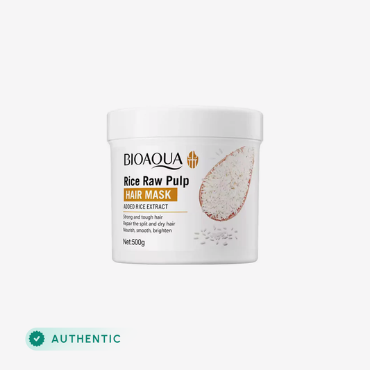 Bioaqua Rice Raw Pulp Hair Mask 500G