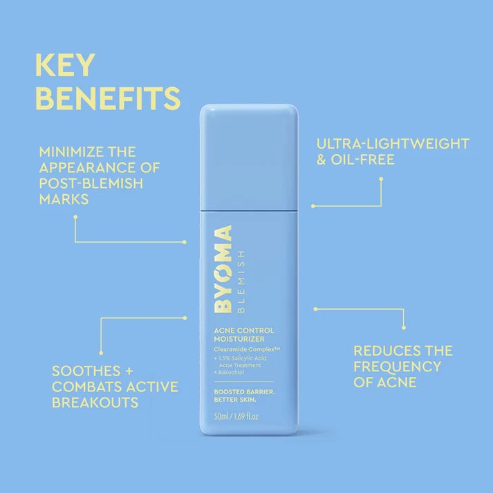 Byoma - Blemish Acne Control Moisturizer - 50ml