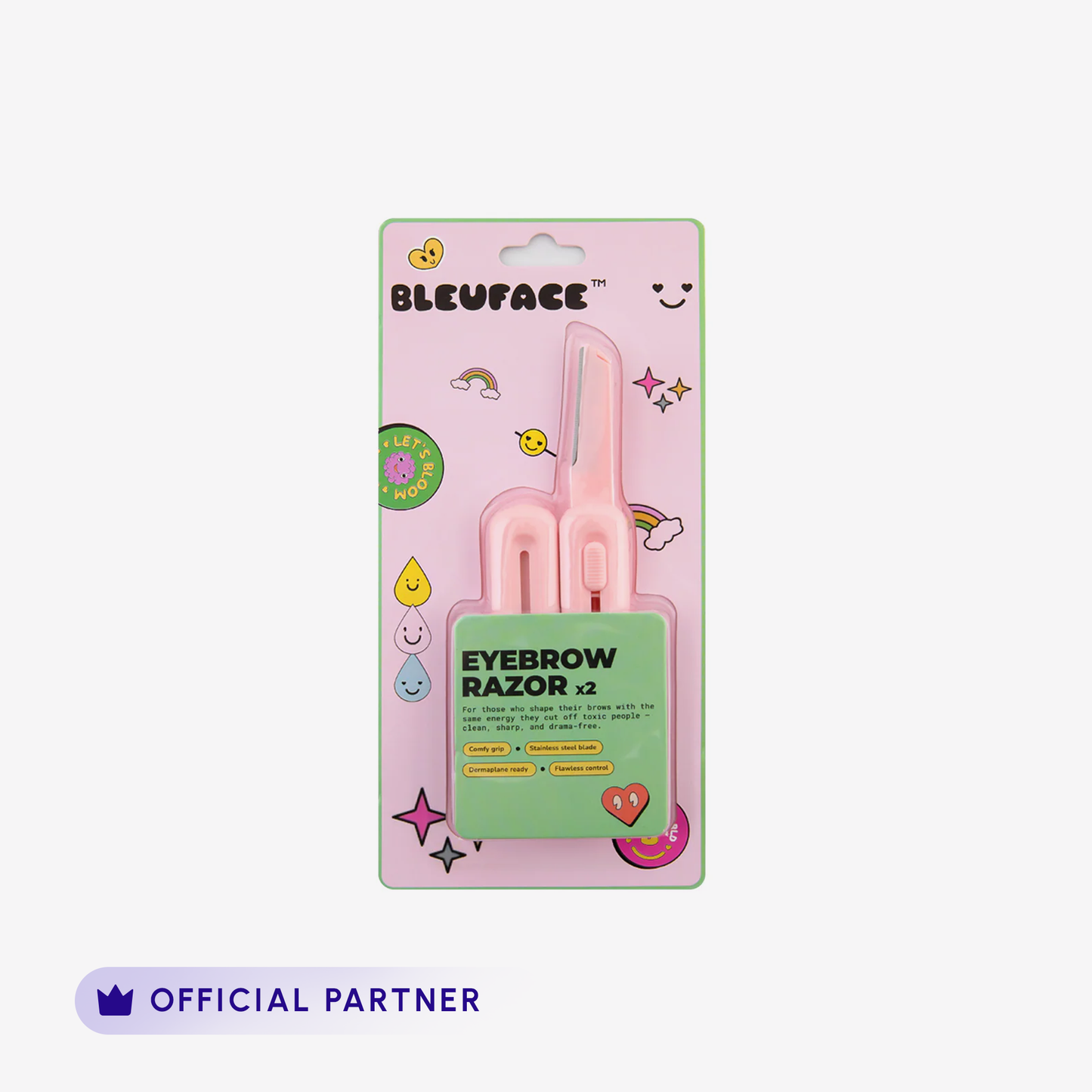 Bleuface - Eyebrow Razor x2