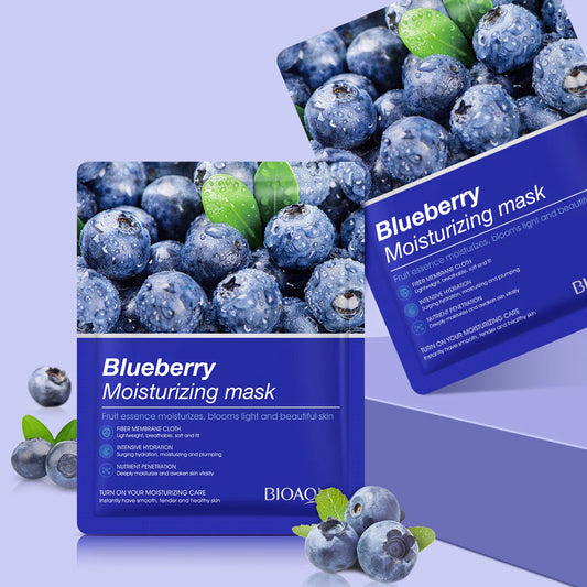 Bioaqua Blueberry Moisturizing Mask - 1 PC