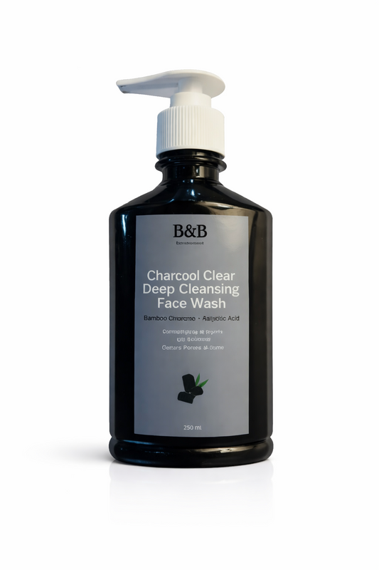 B&B Derma - Charcoal Clear Deep-Cleansing Face Wash