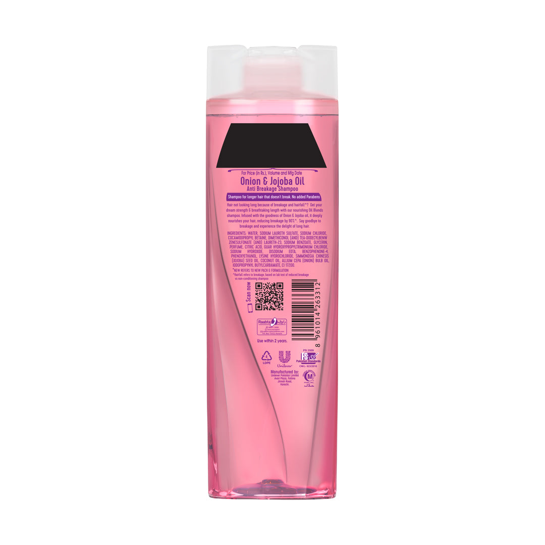 Sunsilk - Oil Blends Onion & Jojoba Oil Shampoo - 380Ml