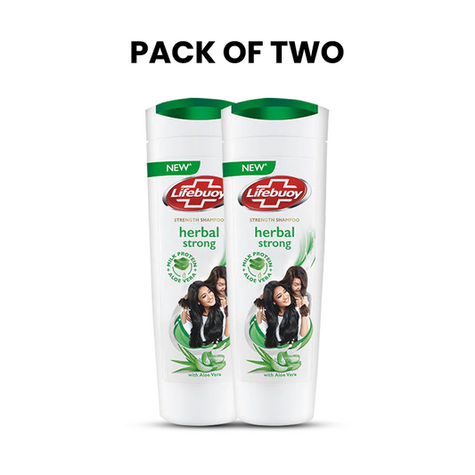 Bundle - Pack of 2 Lifebuoy Shampoo Herbal - 650ml