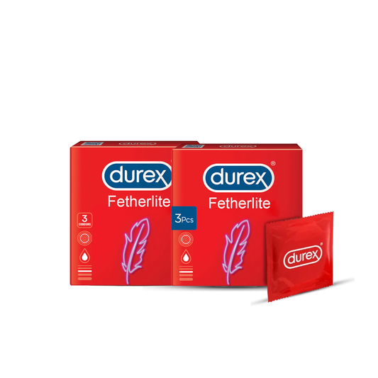 Bundle - Pack of 2 - Durex - Condoms 3s feather lite