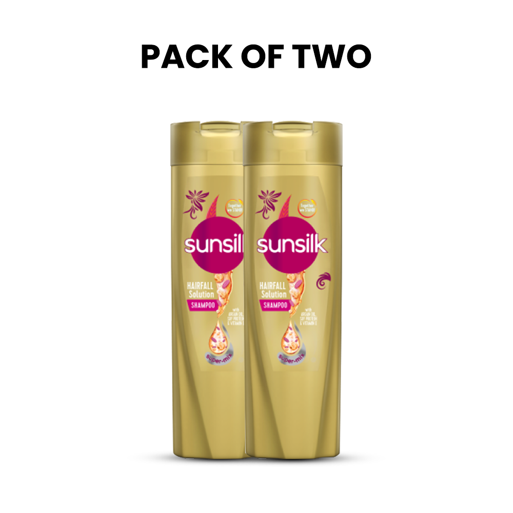 Bundle - Pack of 2 Sunsilk Shampoo Hairfall Solution - 360Ml