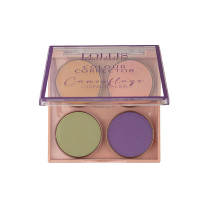 Lollis - Colour Corrector Camouflage Concealer Palette