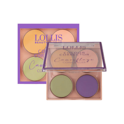 Lollis - Colour Corrector Camouflage Concealer Palette