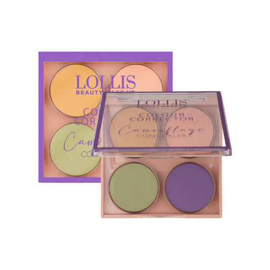 Lollis - Colour Corrector Camouflage Concealer Palette