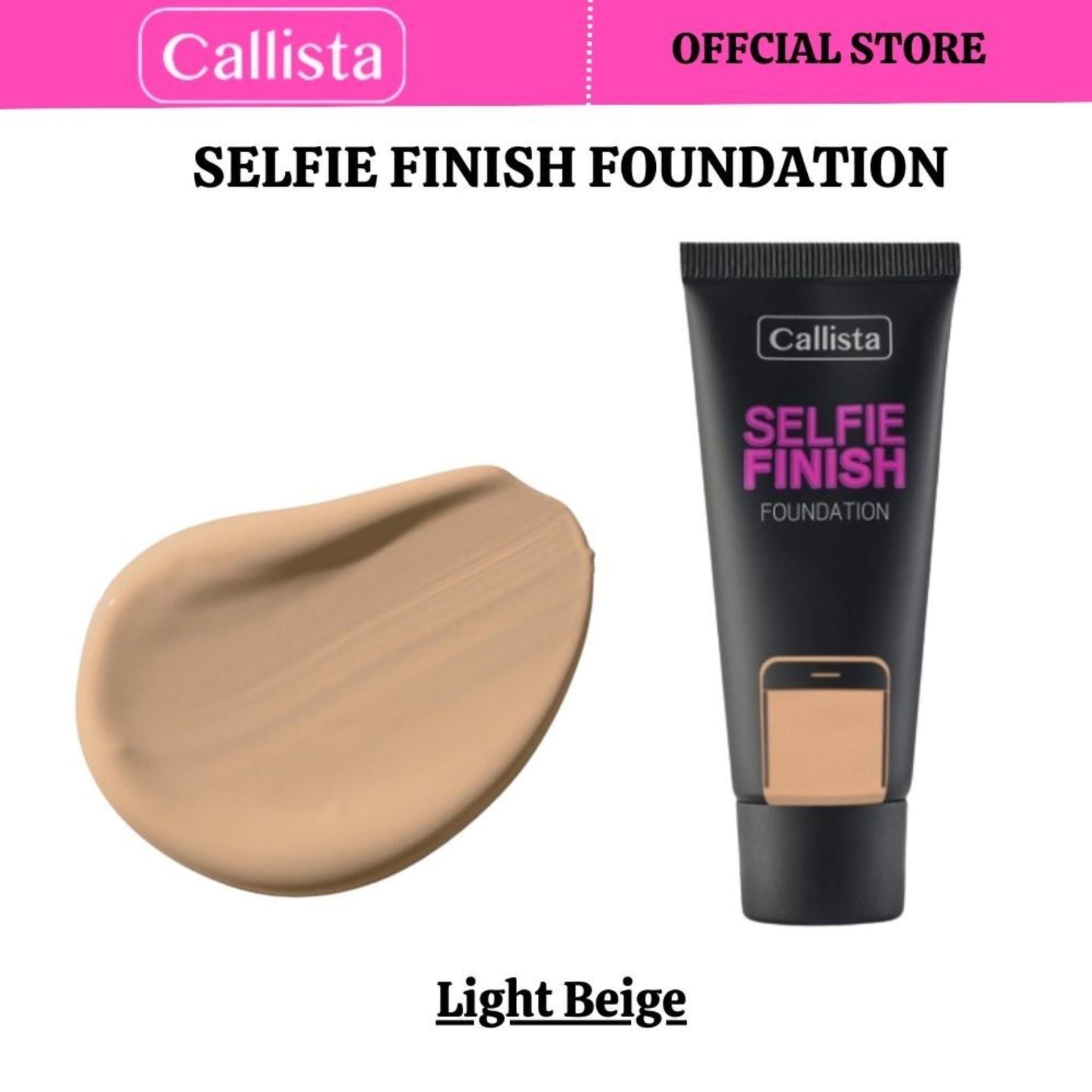 Callista Beauty - Selfie Finish Foundation