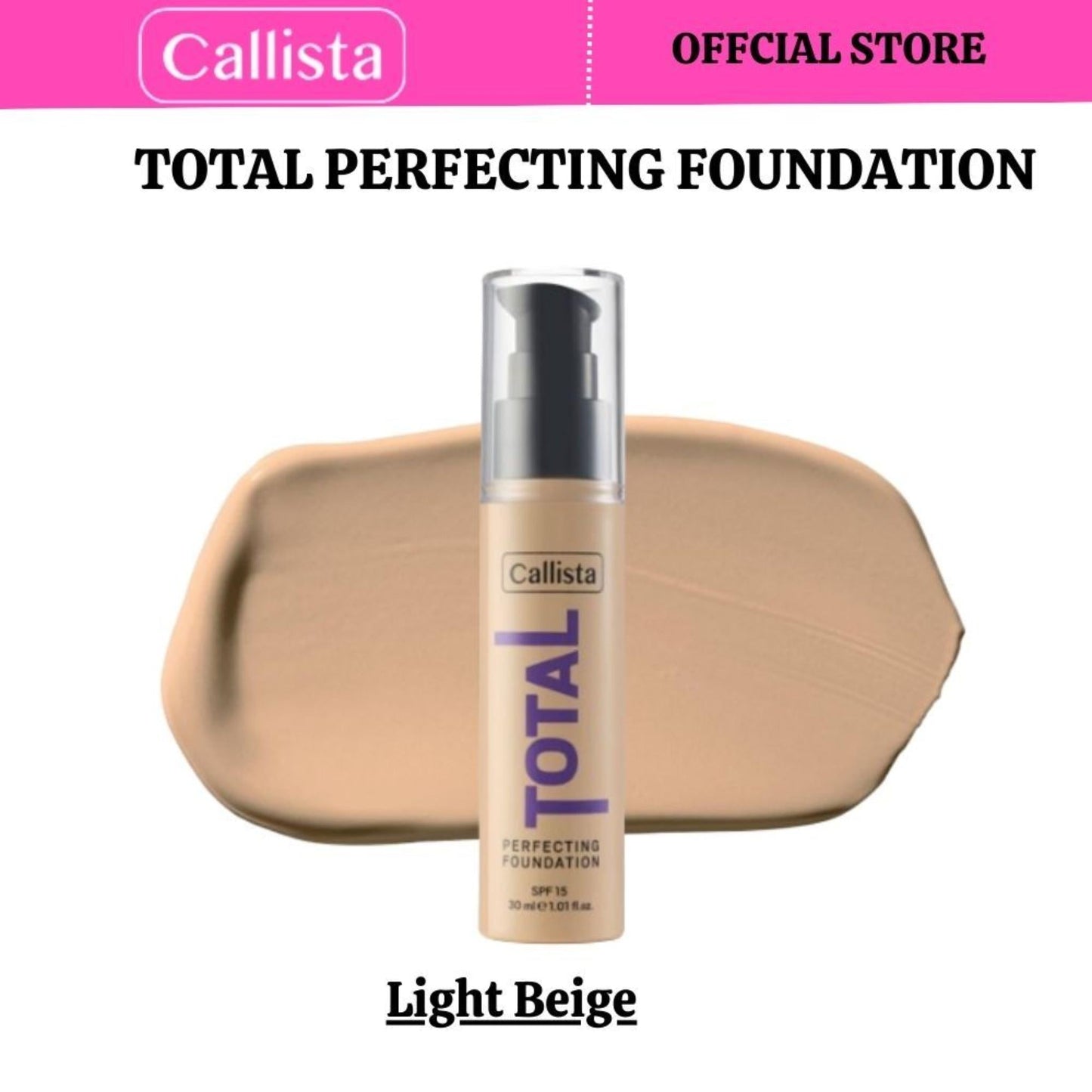 Callista Beauty - Total Perfecting Foundation