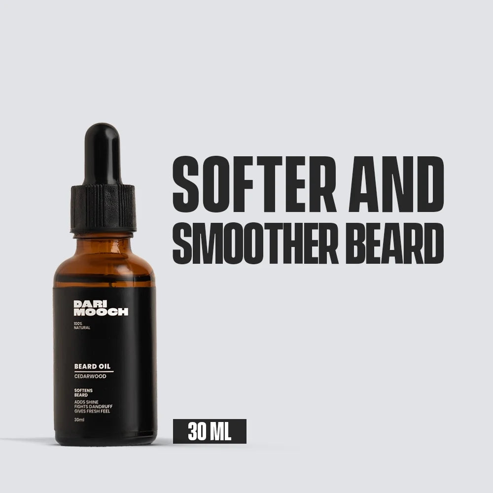 Dari Mooch - Cedar Wood Beard Oil - 30ml