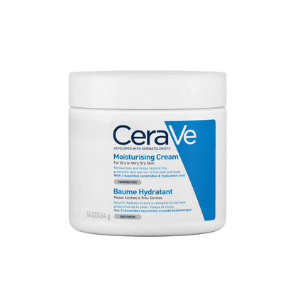 Cerave Moisturizing Cream For Dry To Very Dry Skin 454G - Highfy.pk