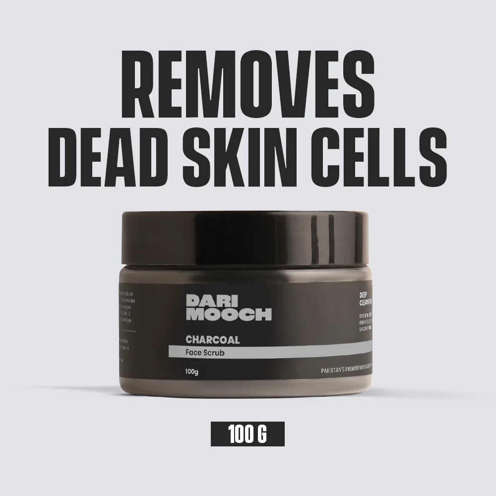 Dari Mooch - Charcoal Face Scrub - 100g
