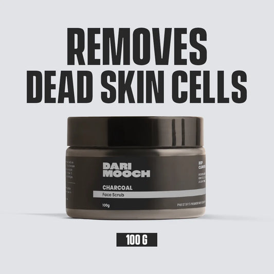 Dari Mooch - Charcoal Face Scrub - 100g