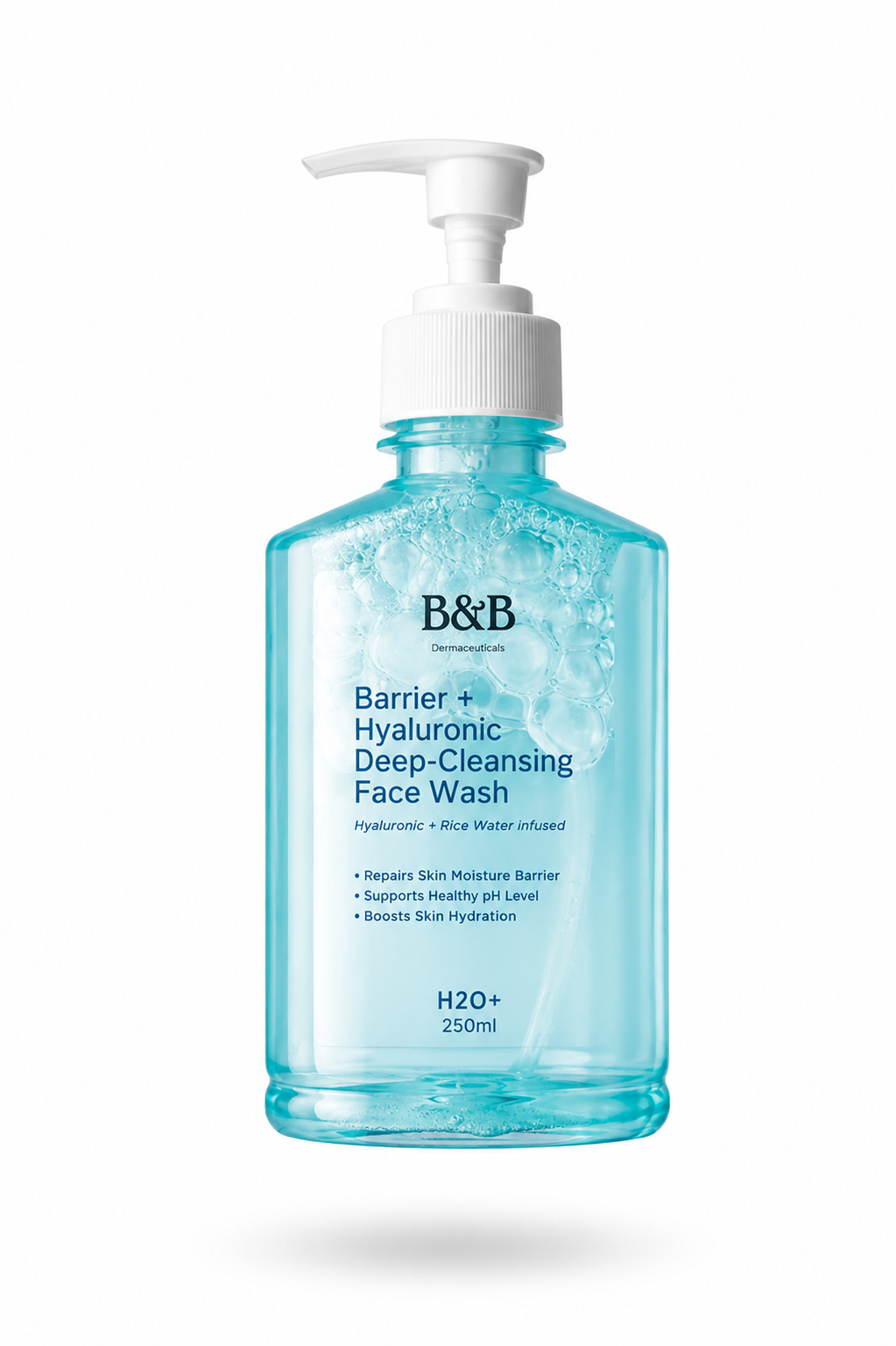 B&B Derma - Barrier + Hyaluronic Deep-Cleansing Face Wash With Rice Water