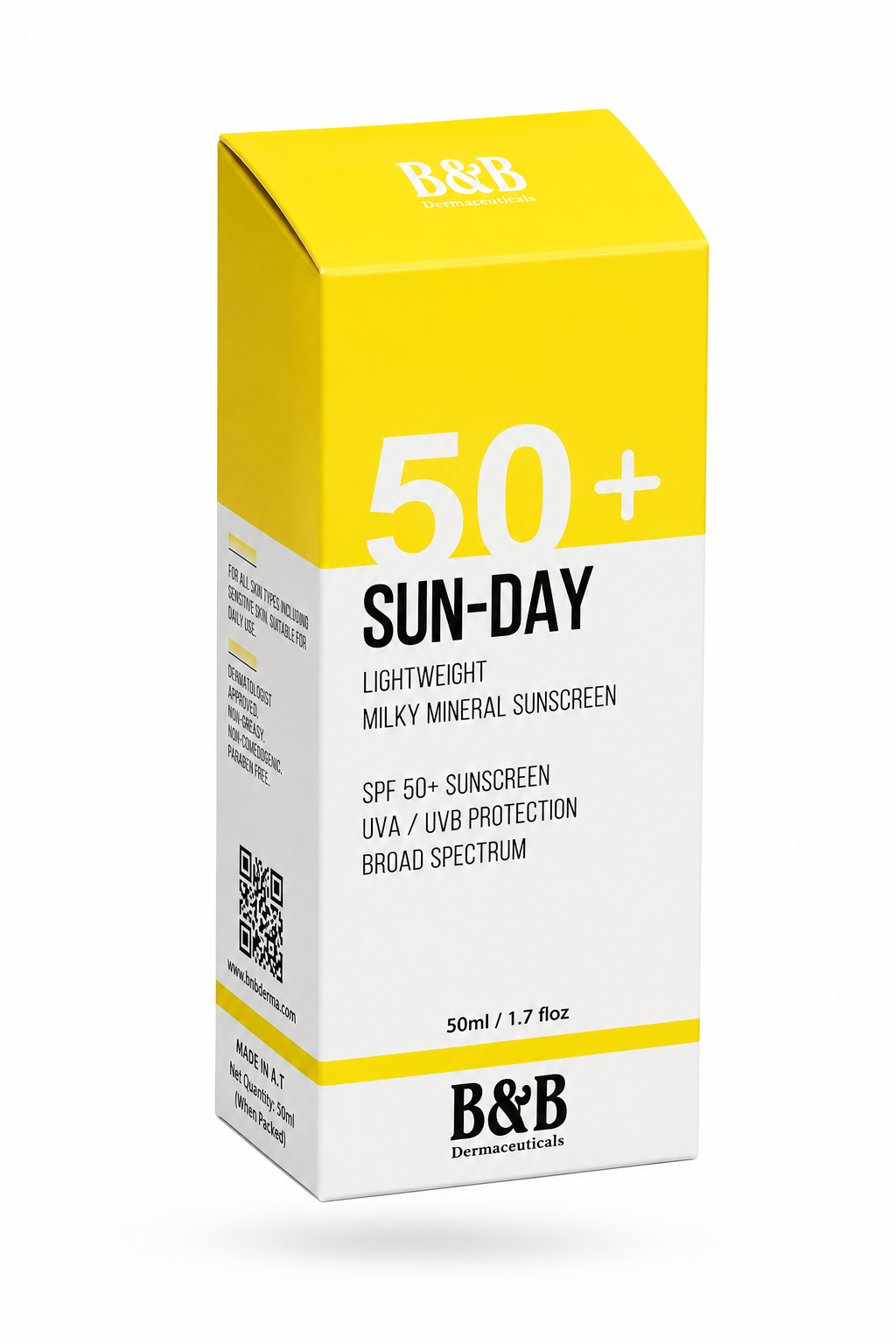 B&B Derma - Sun-Day Milky Mineral Sunscreen