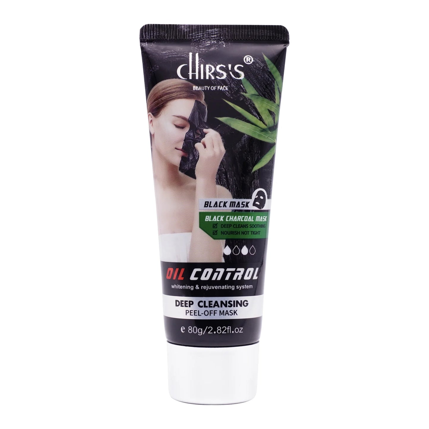 Chirs's Black Charcoal Peel Off Mask 80g
