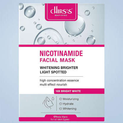 Chirs's - Nicotinamide Whitening Facial Mask - 25ml