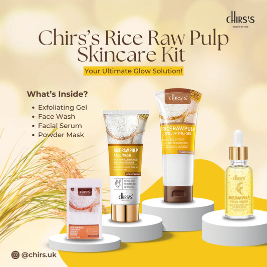 Chirs's Rice Raw Pulp 4 In 1 Kit