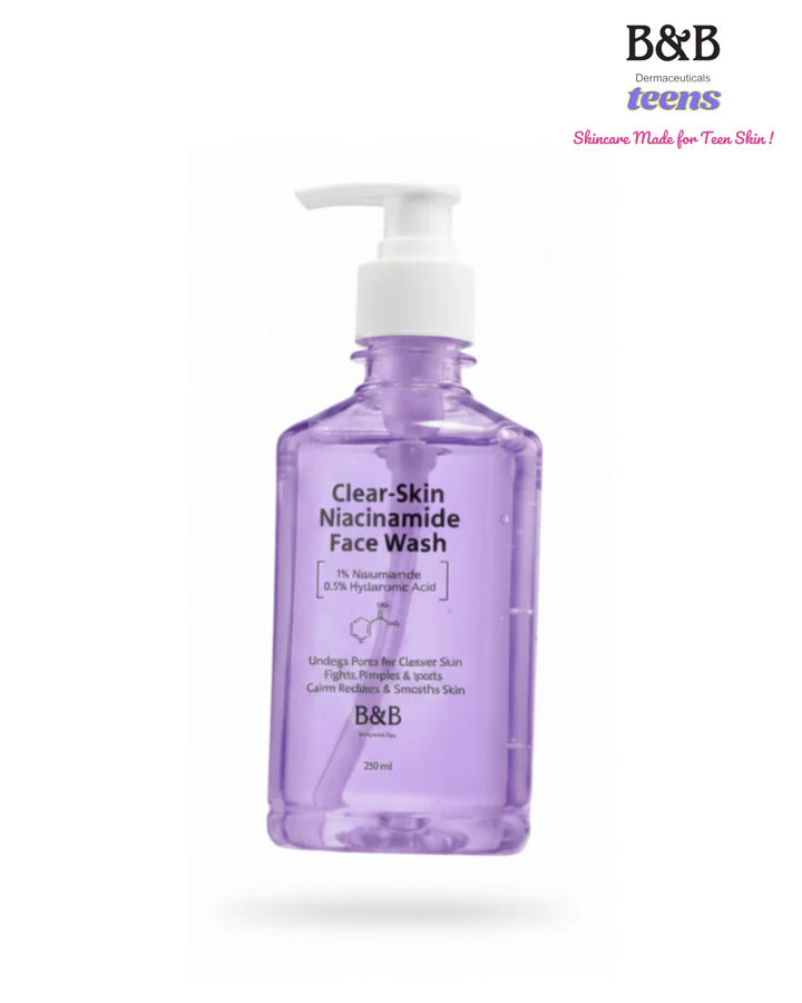 B&B Derma - Clear-Skin Niacinamide Face Wash Teens