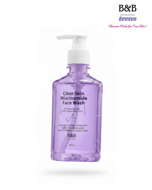 B&B Derma - Clear-Skin Niacinamide Face Wash Teens